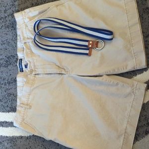 Men's khaki shorts with belt US Polo Assn size 44